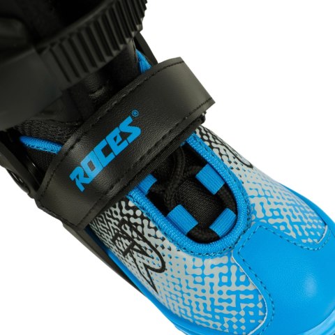 Łyżwy Roces Jokey Ice X czarno-niebieskie 450745 001 30-33 Roces