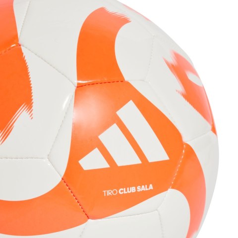 Piłka nożna adidas Tiro Club Sala biało-pomarańczowa IX3823 FUTS Adidas teamwear