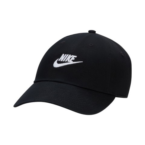 Czapka z daszkiem Nike Club czarno-biała FB5368 011 S/M Nike