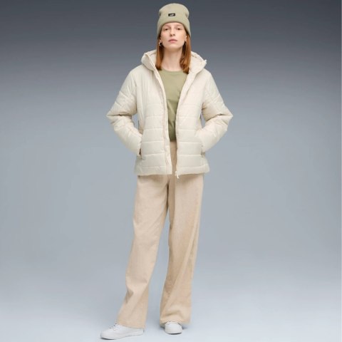 Kurtka damska Puma ESS Hooded Padded ecru 685231 87 S Puma