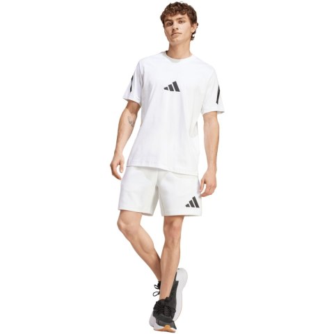 Spodenki męskie adidas Z.N.E. białe JJ4893 S Adidas