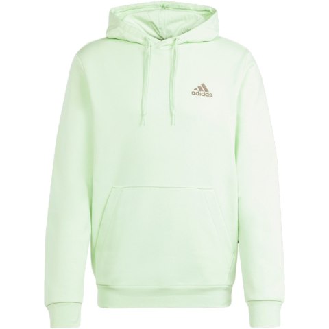 Bluza męska adidas Essentials Fleece Hoodie zielona IN0327 Adidas Bluza męska adidas Essentials Fleece Hoodie zielona IN0327 Adidas
