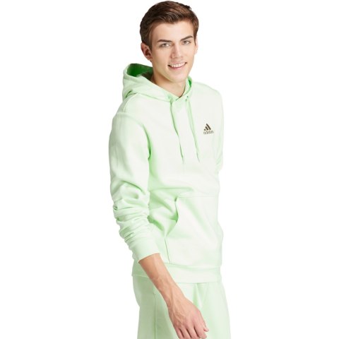Bluza męska adidas Essentials Fleece Hoodie zielona IN0327 Adidas Bluza męska adidas Essentials Fleece Hoodie zielona IN0327 Adidas