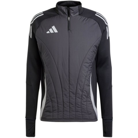 Bluza męska adidas Tiro 24 Competition Winterized szaro-czarna IM9964 Adidas teamwear Bluza męska adidas Tiro 24 Competition Winterized szaro-czarna IM9964 Adidas teamwear