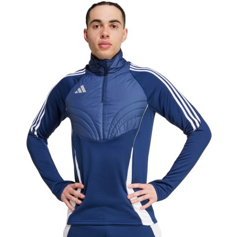 Bluza męska adidas Tiro 24 Winterized niebieska IY0127 Adidas teamwear Bluza męska adidas Tiro 24 Winterized niebieska IY0127 Adidas teamwear
