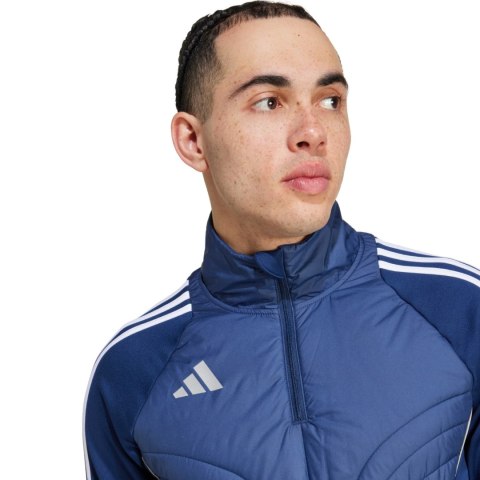 Bluza męska adidas Tiro 24 Winterized niebieska IY0127 Adidas teamwear Bluza męska adidas Tiro 24 Winterized niebieska IY0127 Adidas teamwear