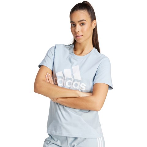 Koszulka damska adidas Loungewear Essentials Logo Tee jasnoniebieska IR5408 Adidas