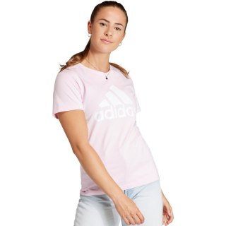 Koszulka damska adidas Loungewear Essentials Logo Tee jasny róż GL0726 Adidas
