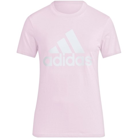 Koszulka damska adidas Loungewear Essentials Logo Tee jasny róż GL0726 Adidas Koszulka damska adidas Loungewear Essentials Logo Tee jasny róż GL0726 Adidas