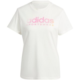 Koszulka damska adidas The Soft Side Linear biała IR5890 Adidas