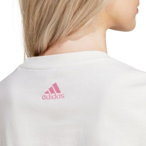 Koszulka damska adidas The Soft Side Linear biała IR5890 Adidas Koszulka damska adidas The Soft Side Linear biała IR5890 Adidas