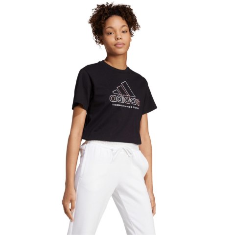 Koszulka damska adidas Xpress Logo czarna IW5161 Adidas