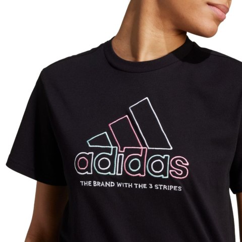 Koszulka damska adidas Xpress Logo czarna IW5161 Adidas