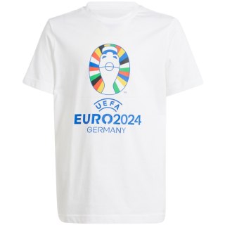 Koszulka dla dzieci adidas Euro24 biała IT9306 Adidas