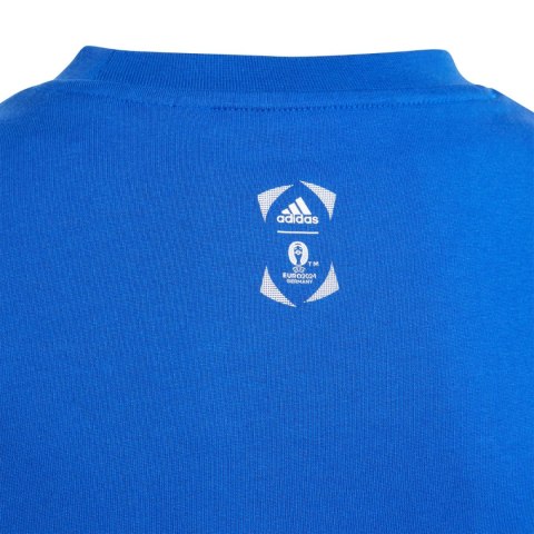 Koszulka dla dzieci adidas Euro24 niebieska IT9309 Adidas Koszulka dla dzieci adidas Euro24 niebieska IT9309 Adidas