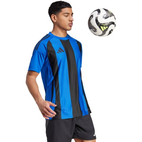 Koszulka męska adidas Striped 24 Jersey niebiesko-granatowa IW2147 Adidas teamwear
