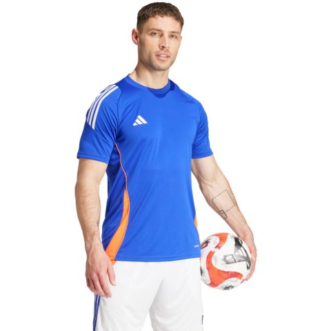 Koszulka męska adidas Tiro 24 Jersey niebieska JE1988 Adidas teamwear