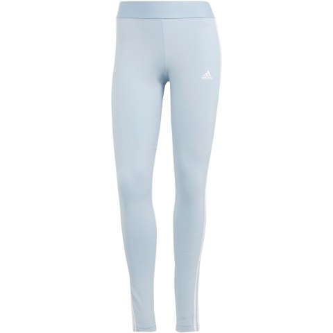 Legginsy damskie adidas Loungewear Essentials 3-Stripes błękitne IR5348 Adidas