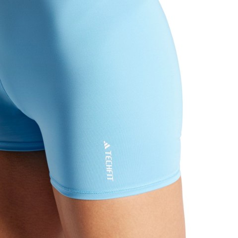 Spodenki damskie adidas Techfit błękitne IU1858 Adidas