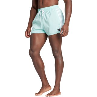 Spodenki kąpielowe męskie adidas 3-Stripes CLX Swim Shorts miętowe IS2056 Adidas