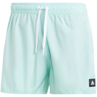 Spodenki kąpielowe męskie adidas 3-Stripes CLX Swim Shorts miętowe IS2056 Adidas