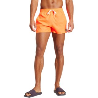 Spodenki kąpielowe męskie adidas 3-Stripes CLX Swim Shorts pomarańczowe IS2053 Adidas