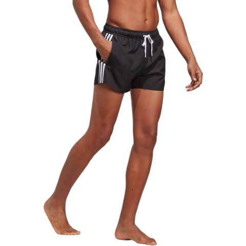 Spodenki kąpielowe męskie adidas 3-Stripes CLX czarne HT4367 Adidas Spodenki kąpielowe męskie adidas 3-Stripes CLX czarne HT4367 Adidas