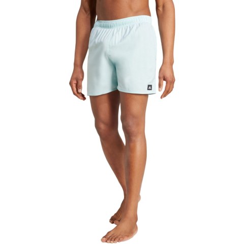 Spodenki kąpielowe męskie adidas Solid CLX Short-Length błękitne IX7580 Adidas