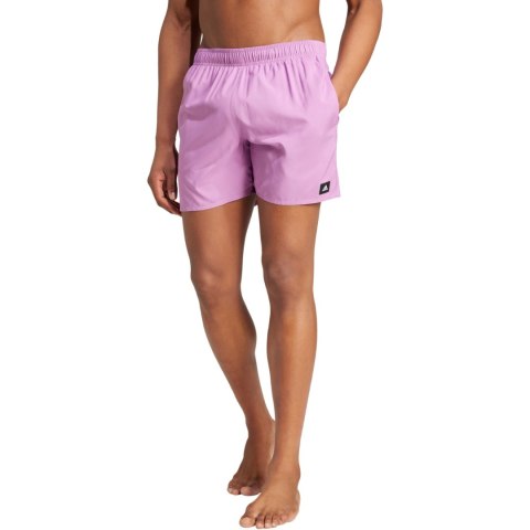 Spodenki kąpielowe męskie adidas Solid CLX Short-Length liliowe IX7581 Adidas Spodenki kąpielowe męskie adidas Solid CLX Short-Length liliowe IX7581 Adidas