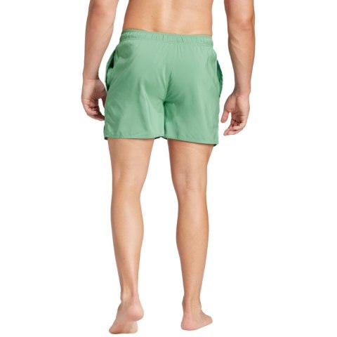 Spodenki kąpielowe męskie adidas Solid CLX Short-Length zielone IR6222 Adidas Spodenki kąpielowe męskie adidas Solid CLX Short-Length zielone IR6222 Adidas