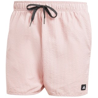 Spodenki kąpielowe męskie adidas Stripey Classics Length różowe IX9677 Adidas