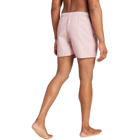 Spodenki kąpielowe męskie adidas Stripey Classics Length różowe IX9677 Adidas Spodenki kąpielowe męskie adidas Stripey Classics Length różowe IX9677 Adidas
