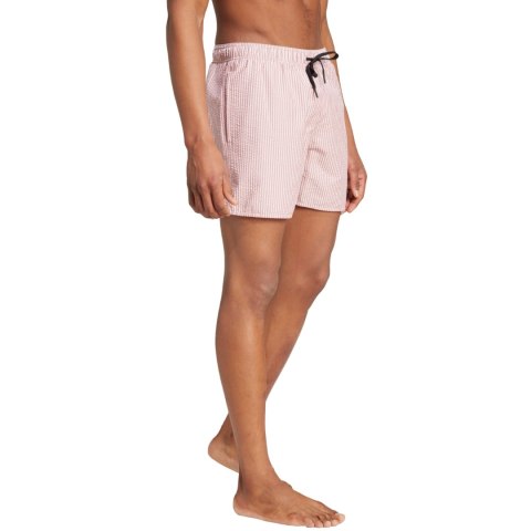 Spodenki kąpielowe męskie adidas Stripey Classics Length różowe IX9677 Adidas Spodenki kąpielowe męskie adidas Stripey Classics Length różowe IX9677 Adidas
