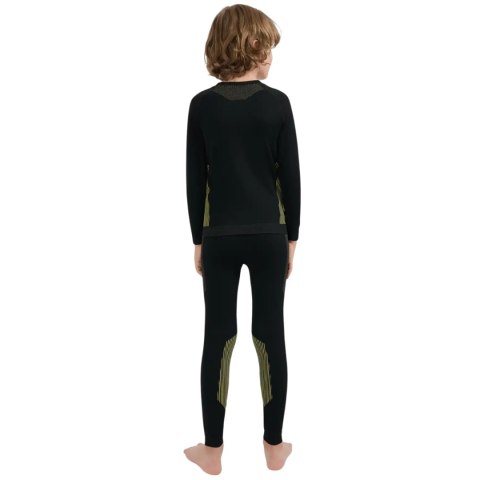 Bielizna bezszwowa dla chłopca 4F M248 głęboka czerń 4FJWAW25USEAM248 20S 128-134cm 4F