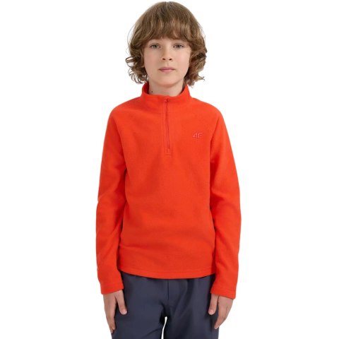 Bluza polarowa dla chłopca 4F M058 czerwona 4FJWAW25UFLEM058 62S 146-152cm 4F