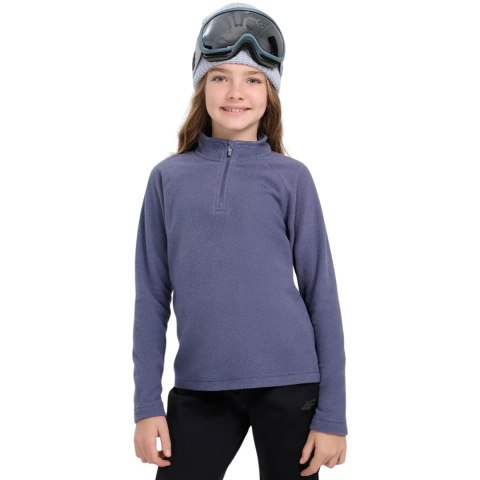 Bluza polarowa dla dziewczynki 4F F060 granat 4FJWAW25UFLEF060 31S 146-152cm 4F
