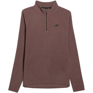 Bluza polarowa męska 4F M065 ciemny brąz 4FWAW25UFLEM065 80S L 4F