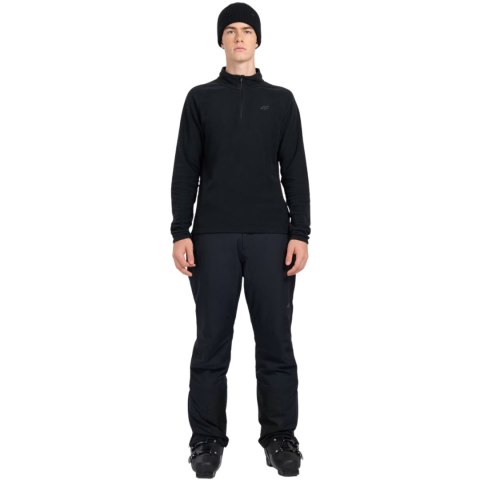 Bluza polarowa męska 4F M065 głęboka czerń 4FWAW25UFLEM065 20S XL 4F