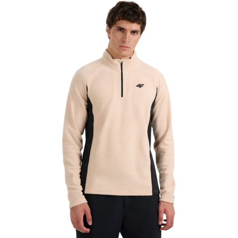 Bluza polarowa męska 4F M066 beżowa 4FWAW25UFLEM066 83S L 4F