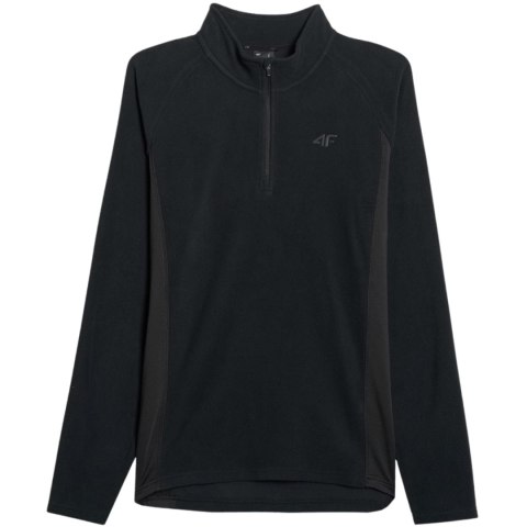 Bluza polarowa męska 4F M066 głęboka czerń 4FWAW25UFLEM066 20S XL 4F
