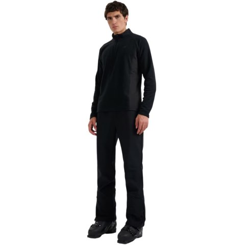 Bluza polarowa męska 4F M066 głęboka czerń 4FWAW25UFLEM066 20S XL 4F