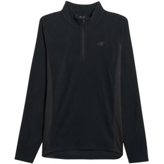 Bluza polarowa męska 4F M066 głęboka czerń 4FWAW25UFLEM066 20S S 4F