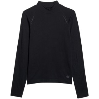 Koszulka męska longsleeve 4F M417 głęboka czerń 4FWAW25TFLOM417 20S L/XL 4F