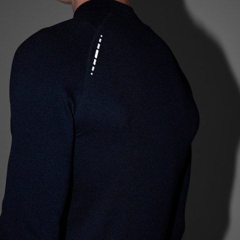 Koszulka męska longsleeve 4F M417 głęboka czerń 4FWAW25TFLOM417 20S S/M 4F
