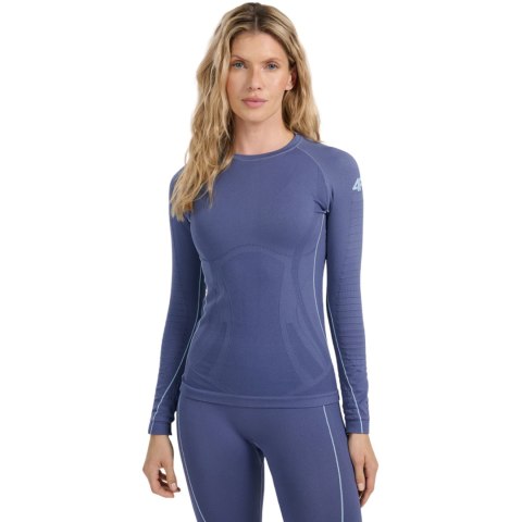 Koszulka termoaktywna damska 4F F203 denim 4FWAW25USEAF203 32S XS/S 4F