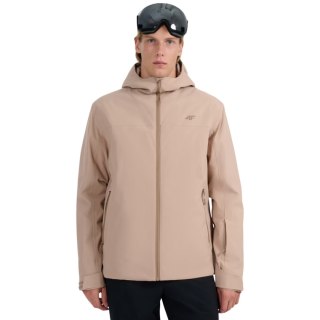 Kurtka narciarska męska 4F M0787 beżowa 4FWAW25TTJAM0787 83S 2XL 4F