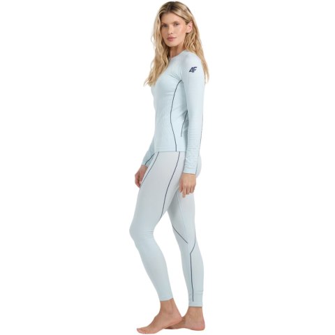 Spodnie termoaktywne damskie 4F F204 jasnoniebieskie 4FWAW25USEAF204 34S M/L 4F