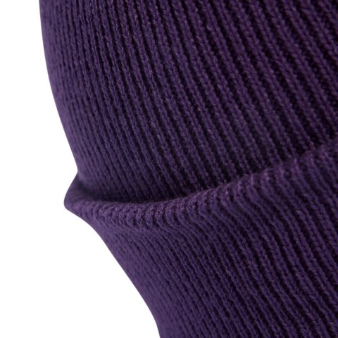 Czapka adidas New Logo Beanie Cuff fioletowa JX5748 Dorośli S/M Adidas