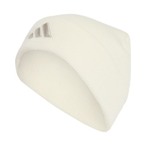 Czapka adidas New Logo Beanie Cuff kremowa JX5745 Dorośli S/M Adidas