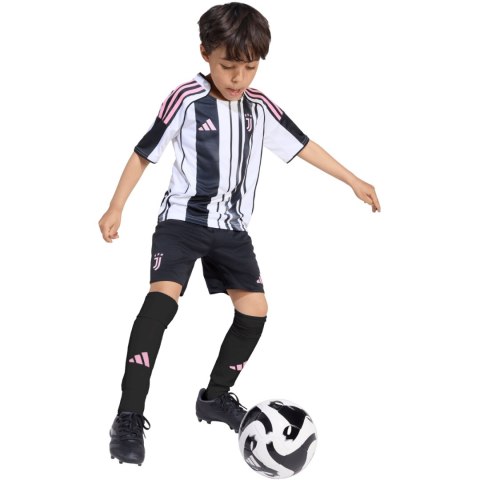 Komplet dla dzieci adidas Juventus 25/26 Home biało-czarny JN5220 110cm Adidas